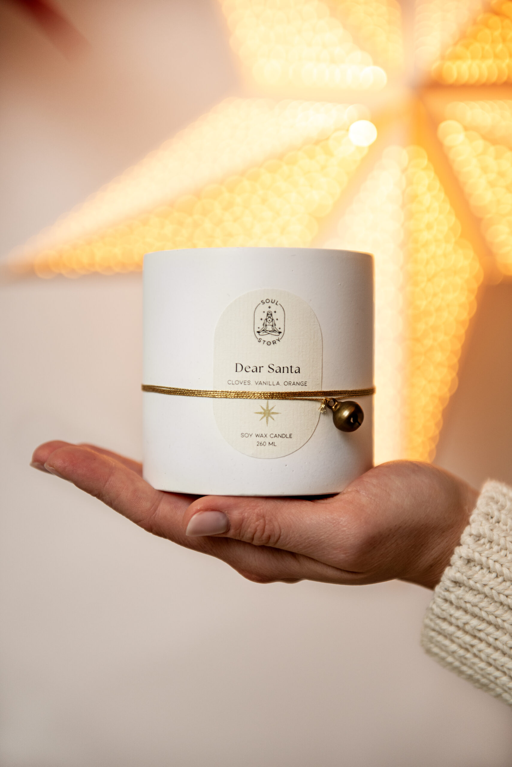 Świeca sojowa DEAR SANTA 260 ml